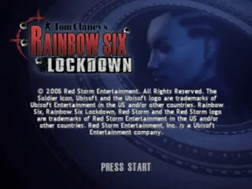 Tom Clancy's Rainbow Six - Lockdown screen shot title